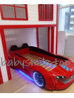  Дитяче ліжко машина Jaguar червоне